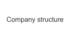 Company structure